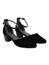 Shoetopia girls Girls-Belly-J2 Black Sandal – 8 UK (Girls-Belly-J2-Black)