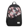 F Gear Polaris Black 37L School Backpack|3 Compartments, 1 Front Pocket with bottle holder|Airflow Back Panel|Ergonomic Design, Lightweight, Comfortable & Durable for School, College, Work & Daily Use