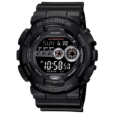 Casio G-Shock GD-100-1BDR Digital Dial Black Resin Strap Men’s Watch Shock and 200M Water Resistant G310