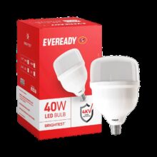 EVEREADY 40 W Flickering, Eye Safety Compliance Standard B22 LED Bulb(White)