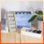 Bathla Drawer Organizers (Set of 4)- 5 Grids Multi-purpose Closet Storage Dividers | Stackable Wardrobe Organizers for Socks, Innerwear, Ties, Jewellery & Stationary | Plastic Storage Box | Multicolor