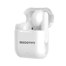 Modorwy ME2103 TWS Earbuds with Pro+ Calling HD Mic | 48hrs Playtime | Deep Bass | Touch Control | IPX5 | Comfort Fit Ergonomic Design | Bluetooth 5.3v | Quick Connectivity | Type-C Fast Charging Port