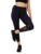 Clovia Women High-Waist Mesh Gym Tights – Workout, Blue, M