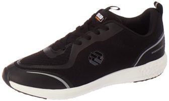 Woodland Men’S Black Mesh Sports Shoes-9 Uk (43 Eu) (Osgc 4684022)