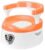 Mommers Baby Potty Training Seat, Floor Potty Trainer, Detachable Potty Bowl, Suitable For Boy/Girl Orange