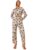 Pink Paprika by SASSAFRAS Women’s Black Tropical Belted Shirt With Straight Pants -S