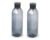 Cello Florence 1000Ml | Bpa Free, 100% Food Grade | Safe Plastic | Refrigerator Safe | Wide Mouth | Leakproof | Set Of 2 Clear