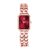 Carlton London Victoria Women Analog Watch, Rectangle Dial, Stainless Steel Bracelet, Quartz Movement, Rose Gold Dial, Slim Elegant Design, 30M Water Resistant | CLRGCGLD