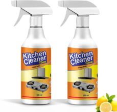 phorriet Kitchen Cleaner Spray 250 ML (Pack of 2) | Powerful Grease & Oil Stain Remover | Kitchen Cleaner(500 ml, Pack of 2)