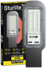 Sturlite Asteor 24W LED Street Light – (Pack of 1) (L-G-0060-24W) Flood Light Outdoor Lamp(Grey)