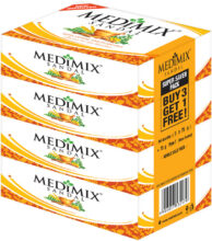 MEDIMIX SANDAL SOAP – 75g | BUY 3 GET 1 SOAP |(4 x 87.5 g)