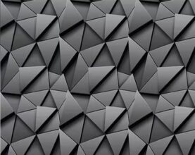 JAAMSO ROYALS Grey Brick Stone Vinyl Waterproof Wallpaper (200CM X 45 CM)