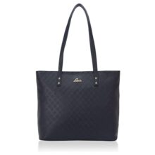 Lavie Women’s Emb Pavo Tote Bag | Ladies Purse Handbag (Navy)
