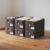 BOXJOY 6 Pcs Wardrobe Cloth Organizer for Storage Box with Label Card & Holder | Foldable Clothes Organiser with Steel Frame & Handle | Smart Jeans Kapde Closet Basket for Cupboard in Almirah Shelf