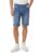 The Indian Garage Co Men Slim Fit Placement Print Mid-Rise Denim Shorts