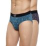 Van Heusen Men Sport Fashion Prints Briefs – 100% Combed Cotton – Pack of 2 – Super Soft_70003_VSP6, VSP10_S