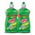 Giffy Concentrated Liquid Dish Wash Gel With Active Salt & Lime| 2X Faster Tough Grease Removal & Mild Fragrance| Removes Tough Malodour| Leaves No White Residue| Hand-Safe | 500Ml (Pack Of 2)