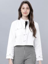 Tokyo Talkies Full Sleeve Solid Women Jacket