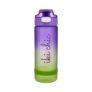 Ant Esports Hydra GB750 750ml Sports Water Bottle with Time Marker & Straw,Dishwasher Safe/Leak-proof Drink Bottle/BPA Free/Non-Toxic Tritan Material/1 Click Open for Running Gym (Blue Gradient)
