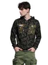 Jack & Jones Men’s Regular Fit Green Sweatshirt