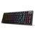 EvoFox Katana X2 FS Mechanical Gaming Keyboard | 3‑Pin Replaceable Clicky Blue Switches, Dynamic Backlighting, All Keys Anti‑Ghosting, Volume Knob, Copilot, Xbox Gamebar, Screenshot & More (Black)