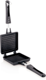 BartanJi JUMBO GRILLER NON STICK GAS TOASTER SANDWICH MAKER Grill, Open Grill Grill(Black)