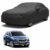 Sulfar 100% Water Resistant Car Body Cover Compatible with Mirror for Maruti Suzuki Grand Vitara (Triple Stitched, Full Bottom Elastic, Dark Grey)
