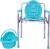 Green Nature Western Toilet Seat Anti Skid Commode Chair Commode Chair(Green, Silver)