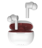Vehop Buds Z2 Truly Wireless In Ear Earbuds With 42H Playtime, Enc Mic, 45Ms Low Latency Gaming Mode, 13Mm Bass Drivers, Type-C Fast Charging, Made In India,Touch Controls, Ipx5 Earphone Tws (White)