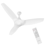 Polycab Silencio Cruiser 1200mm 5-Star BLDC, Remote Ceiling fan for home | 55% Energy Saving, 100% Copper, High Air Delivery, 6 Speed Setting | 4-yr Warranty【White】