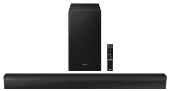 Samsung 370 W 3.1 ch (HW-B650D/XL) Dolby Soundbar, Center Firing Speakers, Surround Sound Expansion, DTS Virtual:X, Bluetooth, HDMI, Optical in (Black)