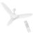 Polycab Silencio Cruiser 1200mm 5-Star BLDC, Remote Ceiling fan for home | 55% Energy Saving, 100% Copper, High Air Delivery, 6 Speed Setting | 4-yr Warranty【White】