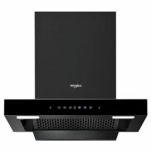 Whirlpool 60cm 1500 m3/hr Filterless Autoclean Kitchen Chimney | Free Installation | 11 Years Motor and 3 Years Comprehensive Warranty | TAFL 60 HAC BK HOOD | Motion Sensor + Touch Control | Black