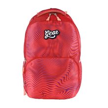 Gear Harmony Moire 30 L Water Resistant School Bag/Kids Bag/Casual Backpack/Daypack/College Bag For Girls/Women (Neon Pink)