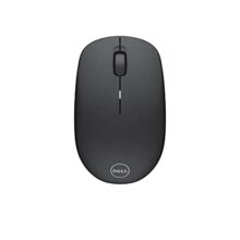 Dell WM126 Wireless Mouse, Optical, 1000 DPI, 3 Buttons,12 months runtime, AA battery, USB receiver, USB Type-A, RF Interface, scrolling wheel, Plug and Play, Black, 0.12 lb