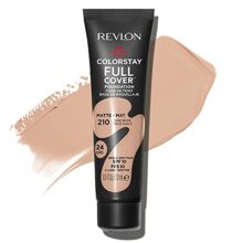 REVLON Colorstay Full Cover Foundation for woman, 24HRS Longwear + care, Infused with Hyaluronic Acid that instantly boost skin’s natural moisture by +122%, Sand Beige (180)
