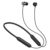 Kratos Black Bluetooth Neckband with 55 Hrs Playtime, Deep Bass, Stereo Sound, HD Calls, Magnetic Earbuds, Voice Assistant, Type-C Charging, Rich Audio, Hollow Switch for Comfort & Style