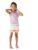Marks & Spencer Cotton Blend T-Shirt T774828BLILAC (3-4 Years)