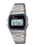 Shocknshop Digital Square Dial LED Unisex Stainless Steel Strap Watch for Men and Womens -WCH70 (Silver)