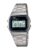 Shocknshop Digital Square Dial LED Unisex Stainless Steel Strap Watch for Men and Womens -WCH70 (Silver)