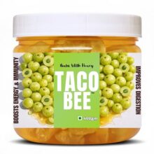 Taco Bee Amla With Honey | Premium | Sweet And Healthy | Rich In Antioxidants | Immunity & Energy Booster | Pure And Natural | Organic Honey | Amla Mixed Honey (400 Gm)