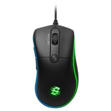Sharkoon SKILLER SGM2 Optical Wired Gaming Mouse I 6400 DPI RGB Illumination- Black