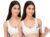 Fabme Non-Wired Nursing Bra (Pack of 2) (Po2-BR0207_White_32B)