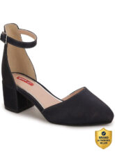 Bata Women Heels(Blue , 3)
