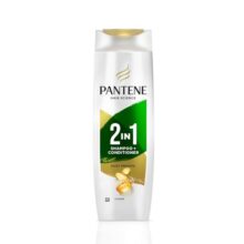 Pantene Advanced Hairfall Solution, 2in1 Anti-Hairfall Silky Smooth Shampoo & Conditioner for Women, 180ML