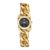 Fastrack Vyb Diva with Quartz Analog Black Dial Gold Alloy Strap Watch for Women – FV60150YM01W