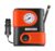 Woscherr Tyre Inflator For Car – 110 Psi, 12V Dc Portable Air Pump/Compressor With Analog Tyre Pressure Gauge, For Car, Bikes, Bicycles Or Any Inflatable With Led Light| 2 Years Warranty