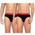 Levi’s Men’s Cotton Blend Classic Solid Briefs (Pack of 1) (STYLE-066_Jet Black_L)