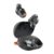 Skullcandy Sesh ANC Active True Wireless Bluetooth Earbuds with 4Mic Active Noise Cancellation,48Hr Battery,IP67 Waterproof Sports Earbuds,Multipoint Pairing,Google Fast Pair,Spotify Tap–Black/Orange