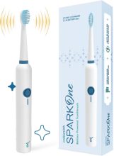 caresmith SPARK One Battery for Adults | AA Battery Provided Electric Toothbrush(White)